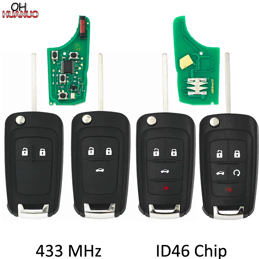 2 Button,3 Button,4 Button,5 Buttons Remote Control Key Fob 433MHz With ID46 Chip for Chevrolet Cruze Malibu HU100 Blade
2 Button,3 Button,4 Button,5 Buttons Remote Control Key Fob 433MHz With ID46 Chip for Chevrolet Cruze Malibu HU100 Blade