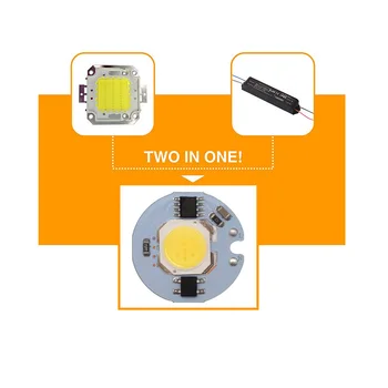 10PCS/LOT Power Cob Led Lamp Chip 3W 5W 7W 9W 12W Light Bulb 220V IP65 Smart IC White WarmWhite For DIY Spotlight Floodlight
10PCS/LOT Power Cob Led Lamp Chip 3W 5W 7W 9W 12W Light Bulb 220V IP65 Smart IC White WarmWhite For DIY Spotlight Floodlight