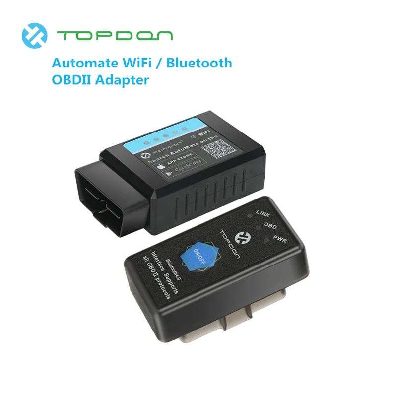 TOPDON ELM327 Pro Automate Wifi Bluetooth PICI8F25K80 EOBD Code Reader Update version DIY Engine obd2 Scanner Diagnostic Tool
TOPDON ELM327 Pro Automate Wifi Bluetooth PICI8F25K80 EOBD Code Reader Update version DIY Engine obd2 Scanner Diagnostic Tool