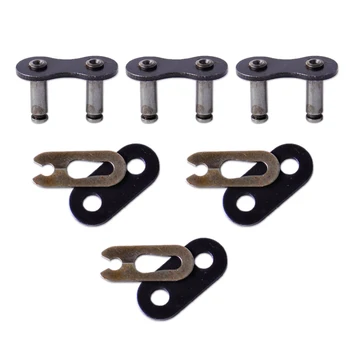 DWCX 3 Set 415 Chain Master Link Set Kit Fit for 80cc 2 Stroke Motorized Bicycle Bike For Harley Bobber Yamaha Kawasaki Suzuki
DWCX 3 Set 415 Chain Master Link Set Kit Fit for 80cc 2 Stroke Motorized Bicycle Bike For Harley Bobber Yamaha Kawasaki Suzuki