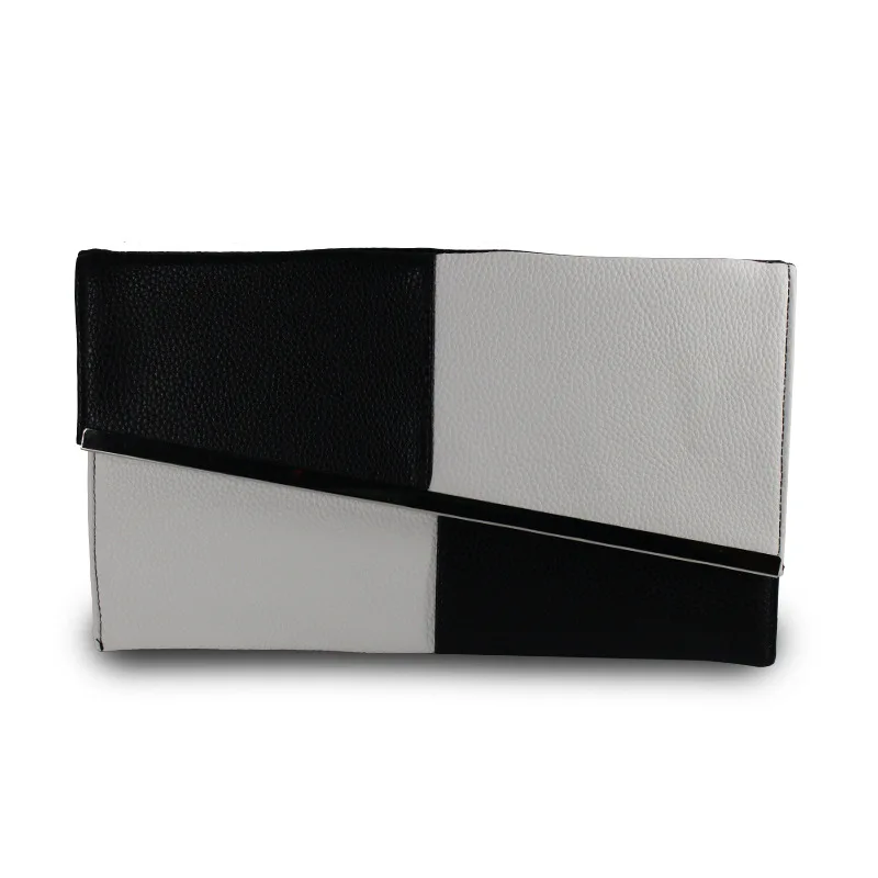 Patchwork Black White Messenger Bags Large Capacity Envelope Bags Dinner Dress Bags Women Leather Clutch Bags Bolsa Mensageiro
Patchwork Black White Messenger Bags Large Capacity Envelope Bags Dinner Dress Bags Women Leather Clutch Bags Bolsa Mensageiro