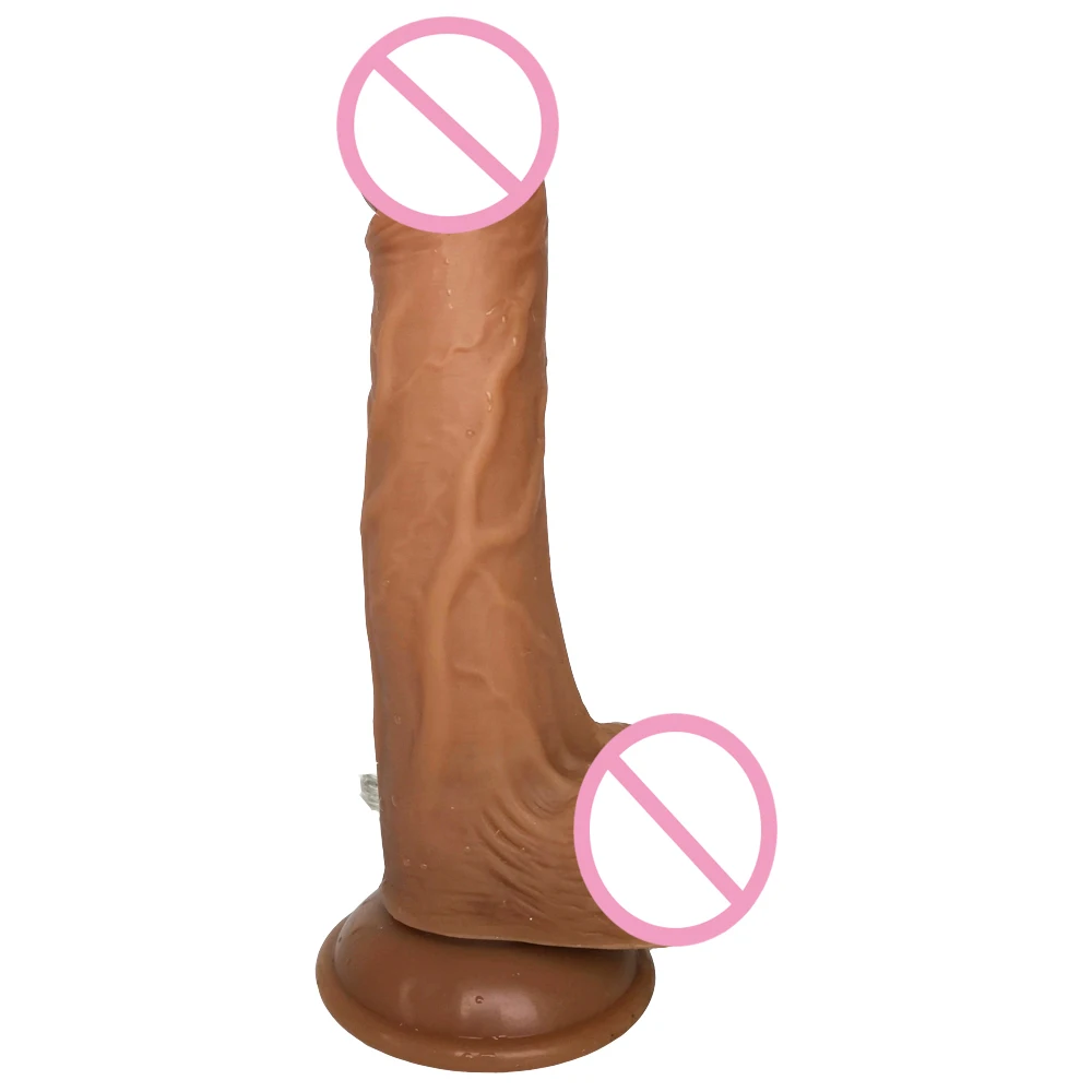 Силиконовый Фаллоимитатор На Присоске