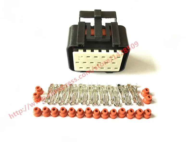 5 Set 18 Pin 344106-1 Female Plastics Copper 18 Way Tyco TE AMP Auto Waterproof Connector
5 Set 18 Pin 344106-1 Female Plastics Copper 18 Way Tyco TE AMP Auto Waterproof Connector