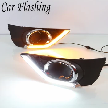 2pcs for Honda BRV BR-V 2015 2016 2017 2018 2019 Turning Yellow Signal LED DRL Daytime Running Light Daylight lamps car Styling
2pcs for Honda BRV BR-V 2015 2016 2017 2018 2019 Turning Yellow Signal LED DRL Daytime Running Light Daylight lamps car Styling