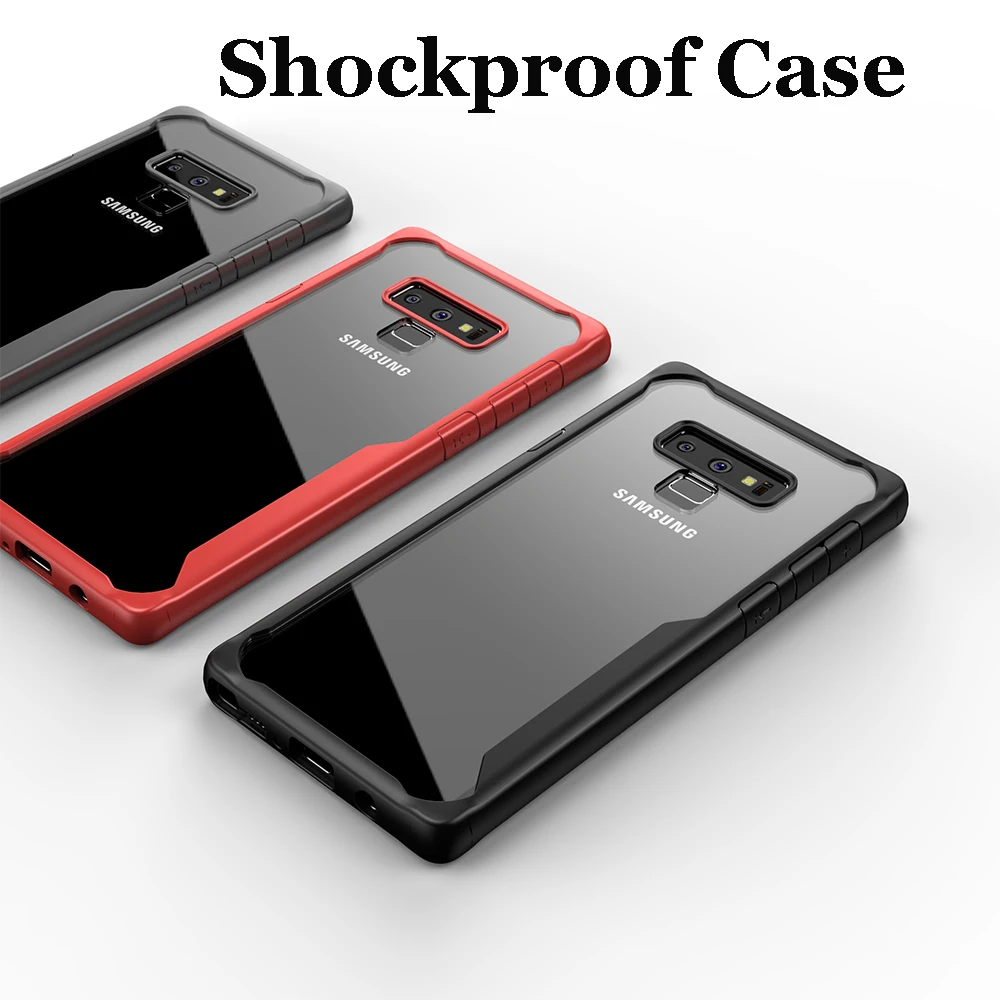 Shockproof Armor Case for Samsung Galaxy S9 S8 Plus Note 9 8 Transparent Case Cover for Samsung A6 Plus 2018 Note9 Cover Skin
Shockproof Armor Case for Samsung Galaxy S9 S8 Plus Note 9 8 Transparent Case Cover for Samsung A6 Plus 2018 Note9 Cover Skin