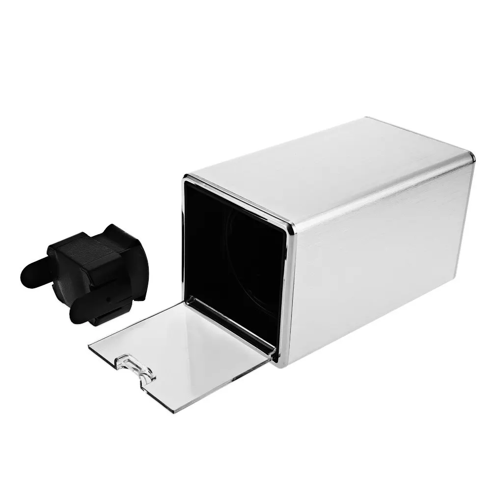 High Quality Transparent Cover Watch Winders Automatic Single Watch Winder Rectangle Mute Box for Watches Gifts US Plug Case Box
High Quality Transparent Cover Watch Winders Automatic Single Watch Winder Rectangle Mute Box for Watches Gifts US Plug Case Box