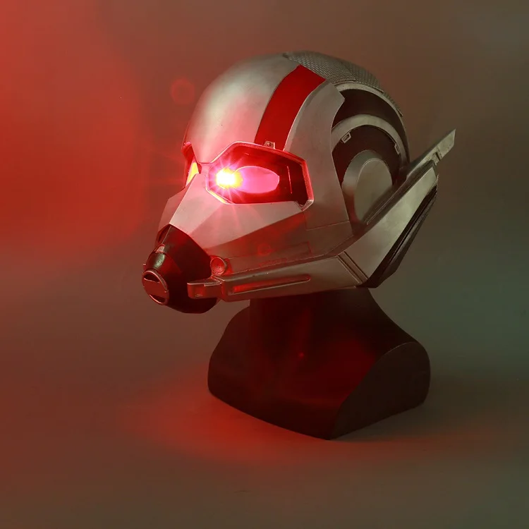 2018 New Ant Man LED Helmet Cosplay Ant-Man and The Wasp LED Helmet Party Mask (4)