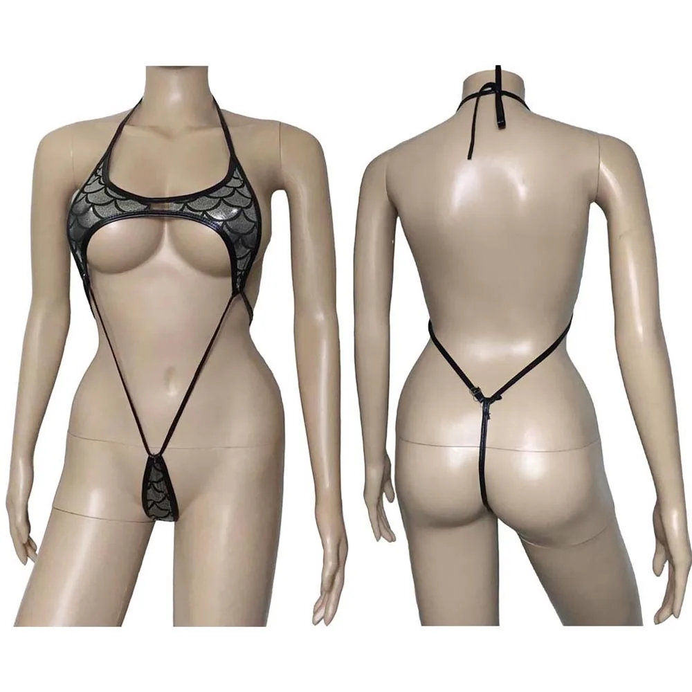 Women High Cut Thong Body Suit Hot Sexy Babydoll Shiny One Piece String Bikini Backless Leotard Hollow Out Teddy Erotic Lingerie
Women High Cut Thong Body Suit Hot Sexy Babydoll Shiny One Piece String Bikini Backless Leotard Hollow Out Teddy Erotic Lingerie