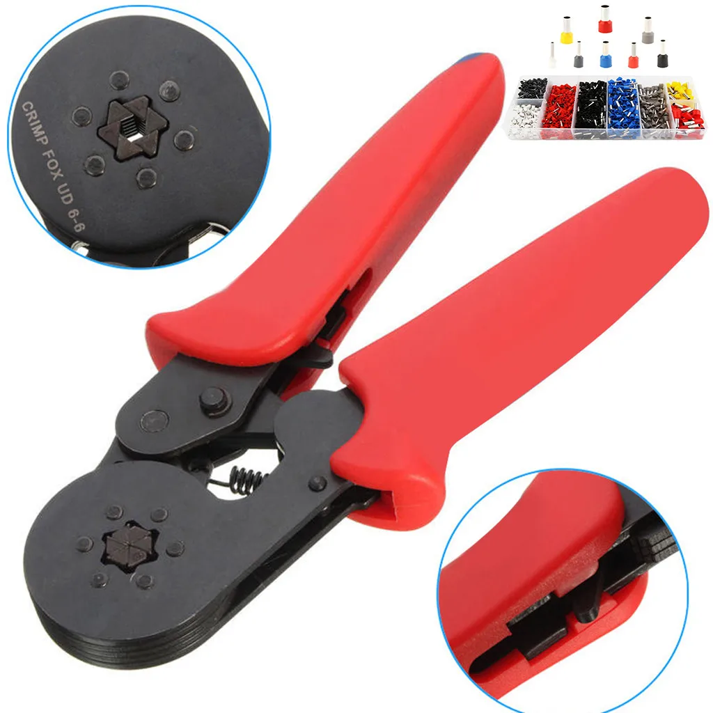 2019 New Electricians Ratchet Crimping Tool &1200 Wire Stripper Kit Crimper Terminal Set #NN528
2019 New Electricians Ratchet Crimping Tool &1200 Wire Stripper Kit Crimper Terminal Set #NN528