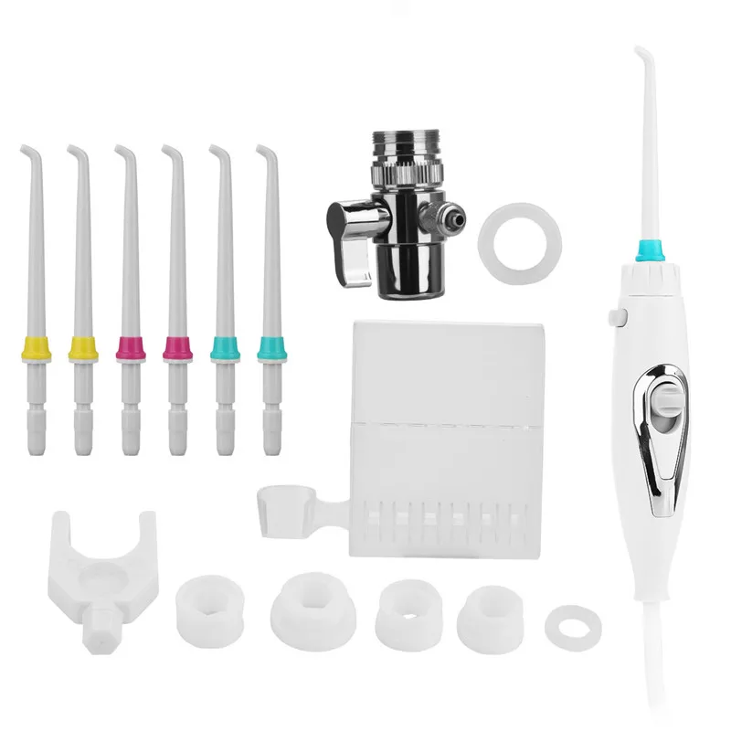 Family Faucet Water Flosser Oral Irrigator Dental Flosser SPA Water Jet Pick Irrigation Teeth Cleaning Oral Care Tooth Cleaner45
Family Faucet Water Flosser Oral Irrigator Dental Flosser SPA Water Jet Pick Irrigation Teeth Cleaning Oral Care Tooth Cleaner45