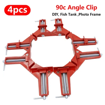 Aluminium Alloy Angle Clamps Photo Clip Tool 1pc 4pcs 90 Degree Right Angle Picture Frame Corner Clamp Holder Woodworking Tool
Aluminium Alloy Angle Clamps Photo Clip Tool 1pc 4pcs 90 Degree Right Angle Picture Frame Corner Clamp Holder Woodworking Tool