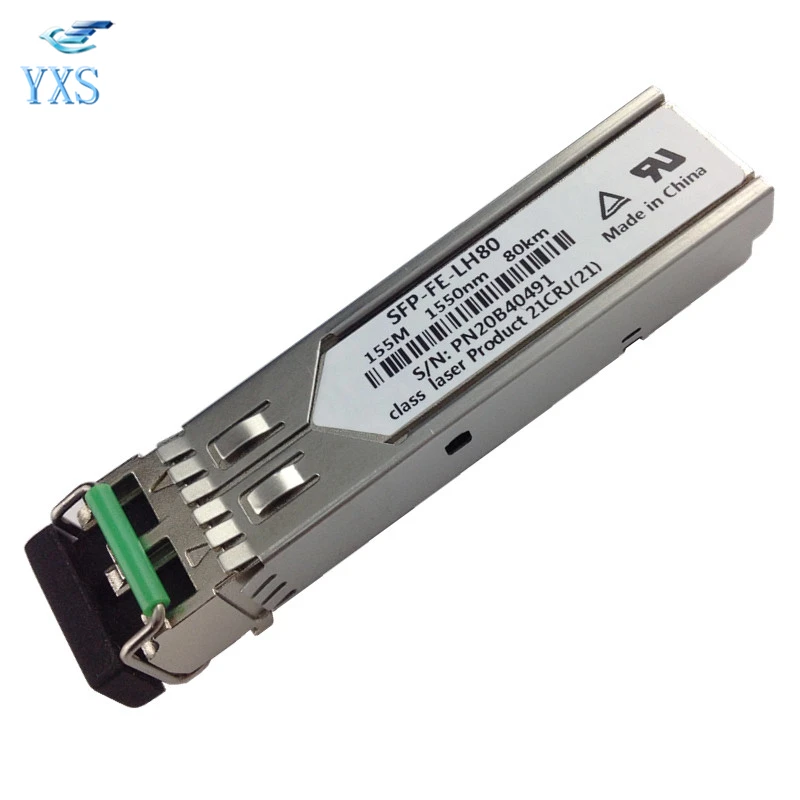 Compatible S-SFP-FE-LH80-SM1550 eSFP Fast Optical Module 1550nm 80KM SFP-FE-LH80
Compatible S-SFP-FE-LH80-SM1550 eSFP Fast Optical Module 1550nm 80KM SFP-FE-LH80