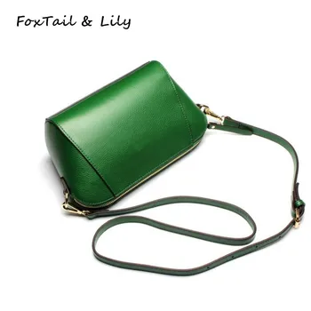 FoxTail & Lily Woman Shoulder Messenger Bags Luxury Designer Small Crossbody Bag Genuine Leather Ladies Handbags Simple Style
FoxTail & Lily Woman Shoulder Messenger Bags Luxury Designer Small Crossbody Bag Genuine Leather Ladies Handbags Simple Style