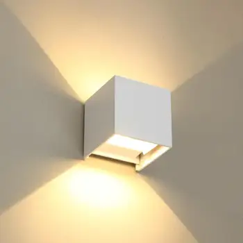 Free shipping 7W COB LED wall lamp PIR IP65 White Black Modern style Aluminum outdoor sensor lighting for garden and corridors
Free shipping 7W COB LED wall lamp PIR IP65 White Black Modern style Aluminum outdoor sensor lighting for garden and corridors