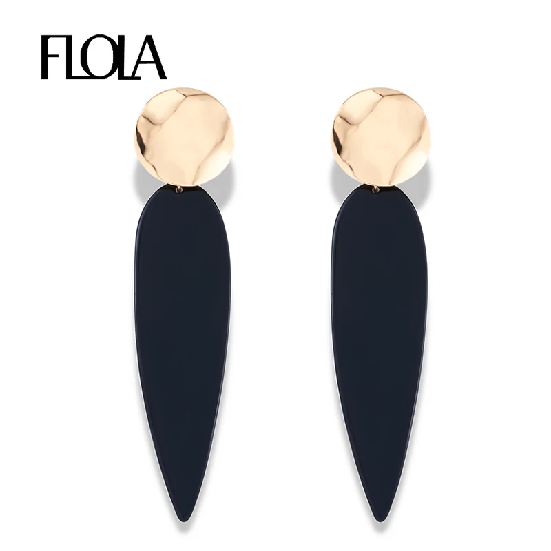 FLOLA 2019 Korean Geometric Metal Sequins Drop Earrings for Women Resin Leaf Candy Statement Earrings Pendientes Brincos ersn08
FLOLA 2019 Korean Geometric Metal Sequins Drop Earrings for Women Resin Leaf Candy Statement Earrings Pendientes Brincos ersn08