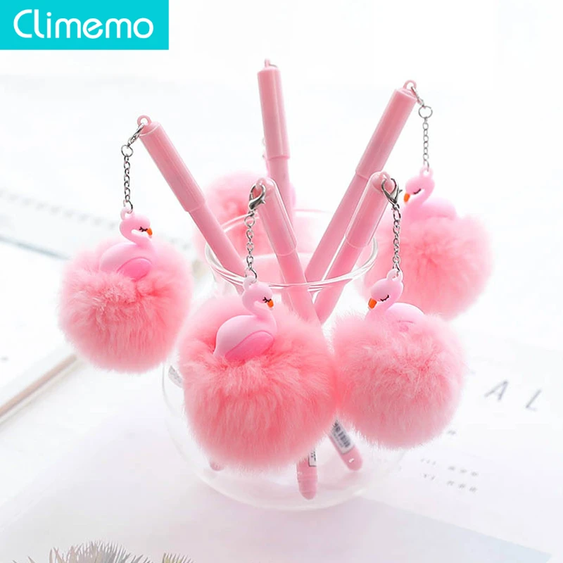 Climemo gel pen, flamingo pink hair ball neutral pen, student stationery wholesale, cute examination pen neutral pen, cute pen
Climemo gel pen, flamingo pink hair ball neutral pen, student stationery wholesale, cute examination pen neutral pen, cute pen