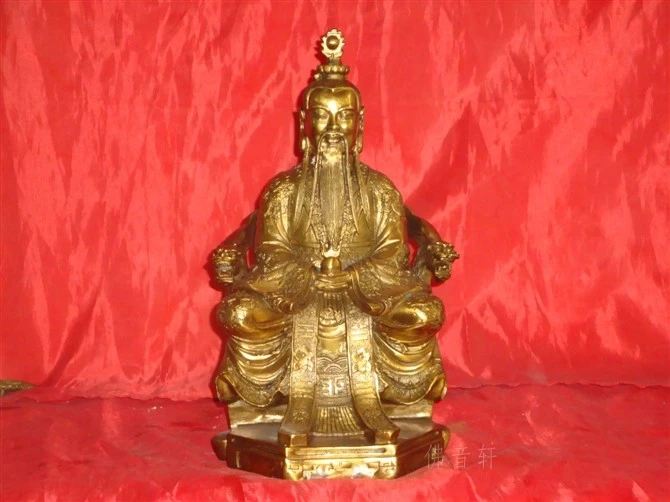Juggernaughts buddha statue feng shui decoration Bronze gift lovers Art copper