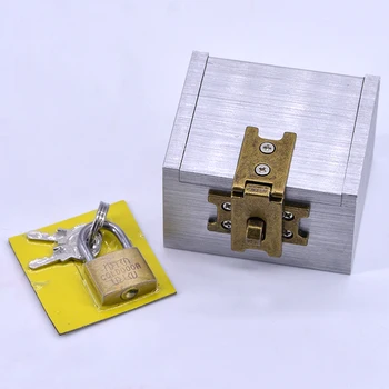 The Strong Box Magic Tricks Close Up Magia Mystery Box Magie Appearing/Vanishing Illusion Mentalism Gimmick Props Magica
The Strong Box Magic Tricks Close Up Magia Mystery Box Magie Appearing/Vanishing Illusion Mentalism Gimmick Props Magica