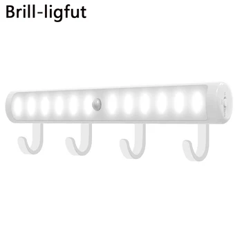 USB Rechargeable 12 LED Night Light with Hook Function PIR Motion Sensor Under Cabinet Lights LED Closet Kitchen Wardrobe Lights
USB Rechargeable 12 LED Night Light with Hook Function PIR Motion Sensor Under Cabinet Lights LED Closet Kitchen Wardrobe Lights