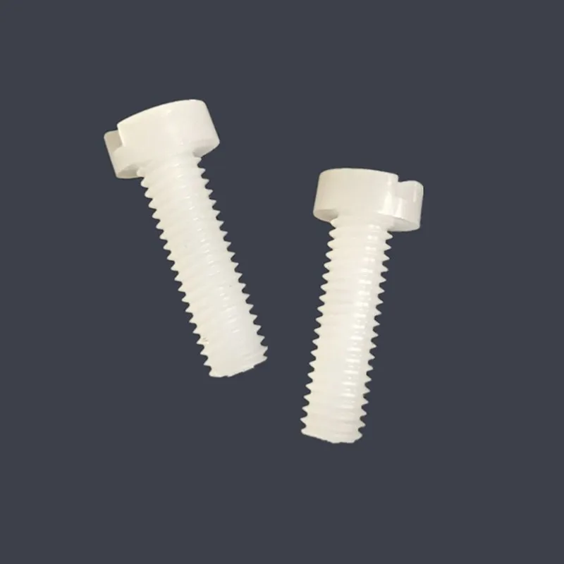 10PCS M3 M4 M5 M6 M8 PVDF Polyvinylidene Fluoride Plastic Slotted Cheese Screw Preservative Strong Acid and Alkali Resistance
10PCS M3 M4 M5 M6 M8 PVDF Polyvinylidene Fluoride Plastic Slotted Cheese Screw Preservative Strong Acid and Alkali Resistance