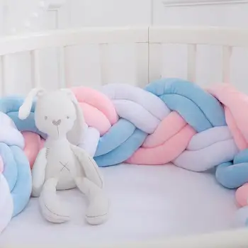 200cm 6 Threads Soft Baby Bed Bumper Crib Sides Newborn Crib Pad Protection Cot Bumpers Bedding for Infant
200cm 6 Threads Soft Baby Bed Bumper Crib Sides Newborn Crib Pad Protection Cot Bumpers Bedding for Infant