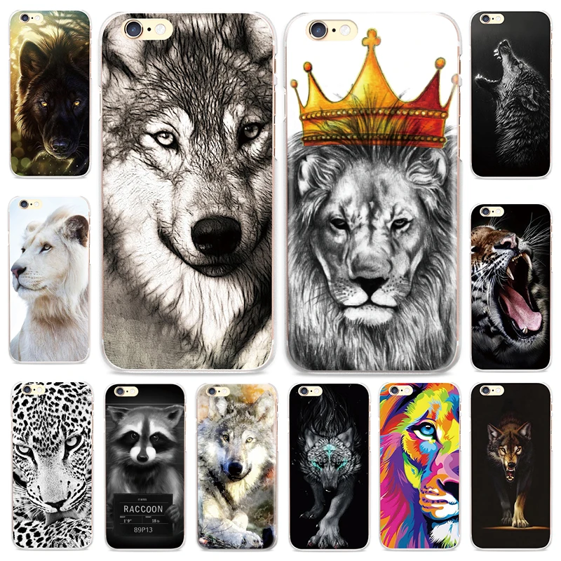 Cool Animal White Lion Wolf Pattern Case for iPhone 4 4S SE 5 5S 5C 6 6S Plus Capinha 
Cool Animal White Lion Wolf Pattern Case for iPhone 4 4S SE 5 5S 5C 6 6S Plus Capinha