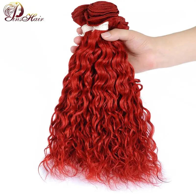 Pinshair Water Wave 3 Bundle Deals 100 Real Human Hair Weave Bundles Red Burgundy Peruvian Hair Bundles Non Remy Hair Extensions
Pinshair Water Wave 3 Bundle Deals 100 Real Human Hair Weave Bundles Red Burgundy Peruvian Hair Bundles Non Remy Hair Extensions