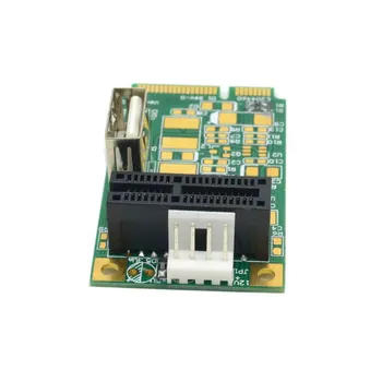 Mini PCIE To PCI-E 1x Board USB 2.0 Adapter PCI Express Interface Card 4Pin Power
Mini PCIE To PCI-E 1x Board USB 2.0 Adapter PCI Express Interface Card 4Pin Power