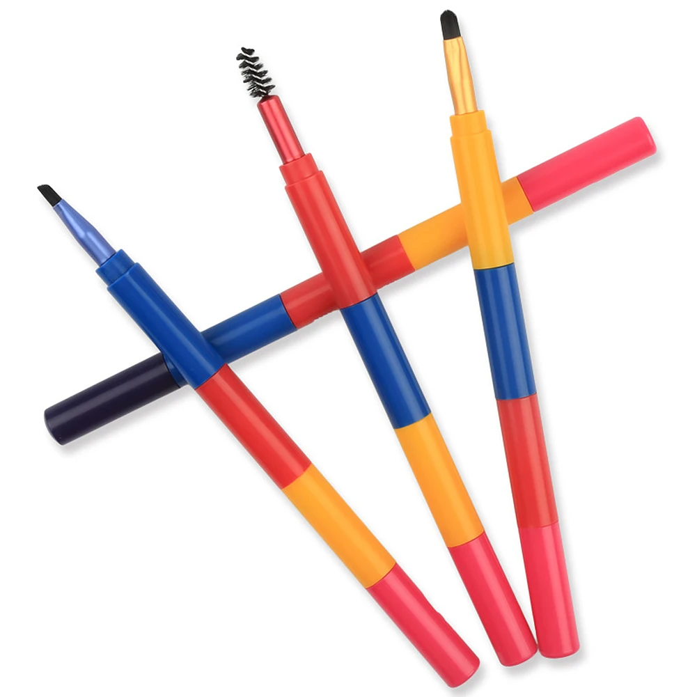 4 in 1 Makeup Brush Lip Eyeshadow Eyebrow Eyelash Brush Travel Portable Makeup Brush Creative Colorful Superposition Brush
4 in 1 Makeup Brush Lip Eyeshadow Eyebrow Eyelash Brush Travel Portable Makeup Brush Creative Colorful Superposition Brush