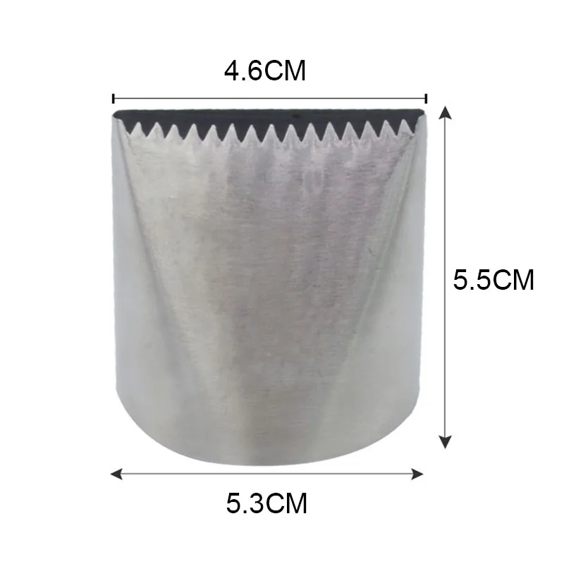 Large Stainless Steel Nozzle Extra Icing Piping Nozzles Cream Cake Decorating Pastry Tip Fondant Baking Tools Accessories
Large Stainless Steel Nozzle Extra Icing Piping Nozzles Cream Cake Decorating Pastry Tip Fondant Baking Tools Accessories