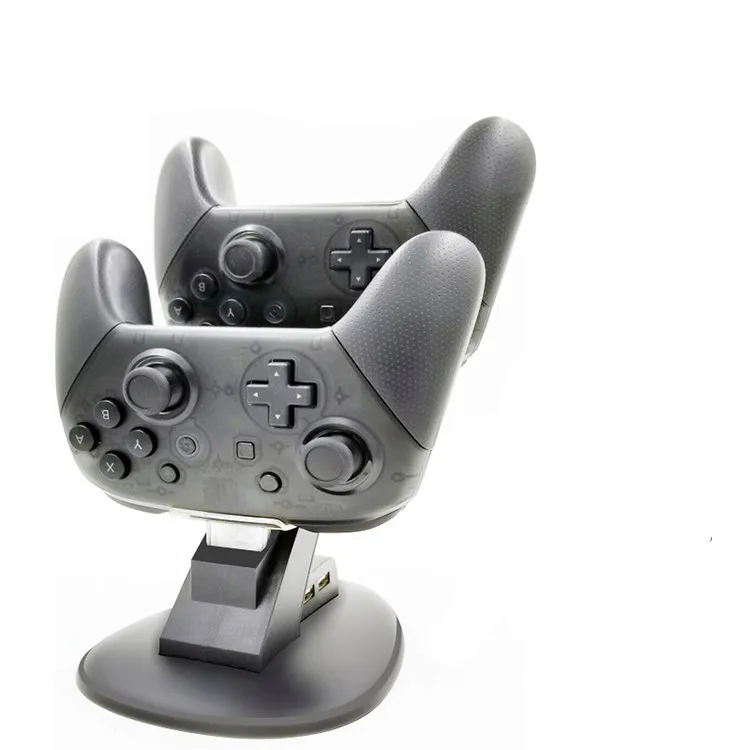 LED Light Indicator Dual USB Controller Charger Charging Dock Station Stand Cradle for Nintend Switch Pro Controller NS Gamepad
LED Light Indicator Dual USB Controller Charger Charging Dock Station Stand Cradle for Nintend Switch Pro Controller NS Gamepad