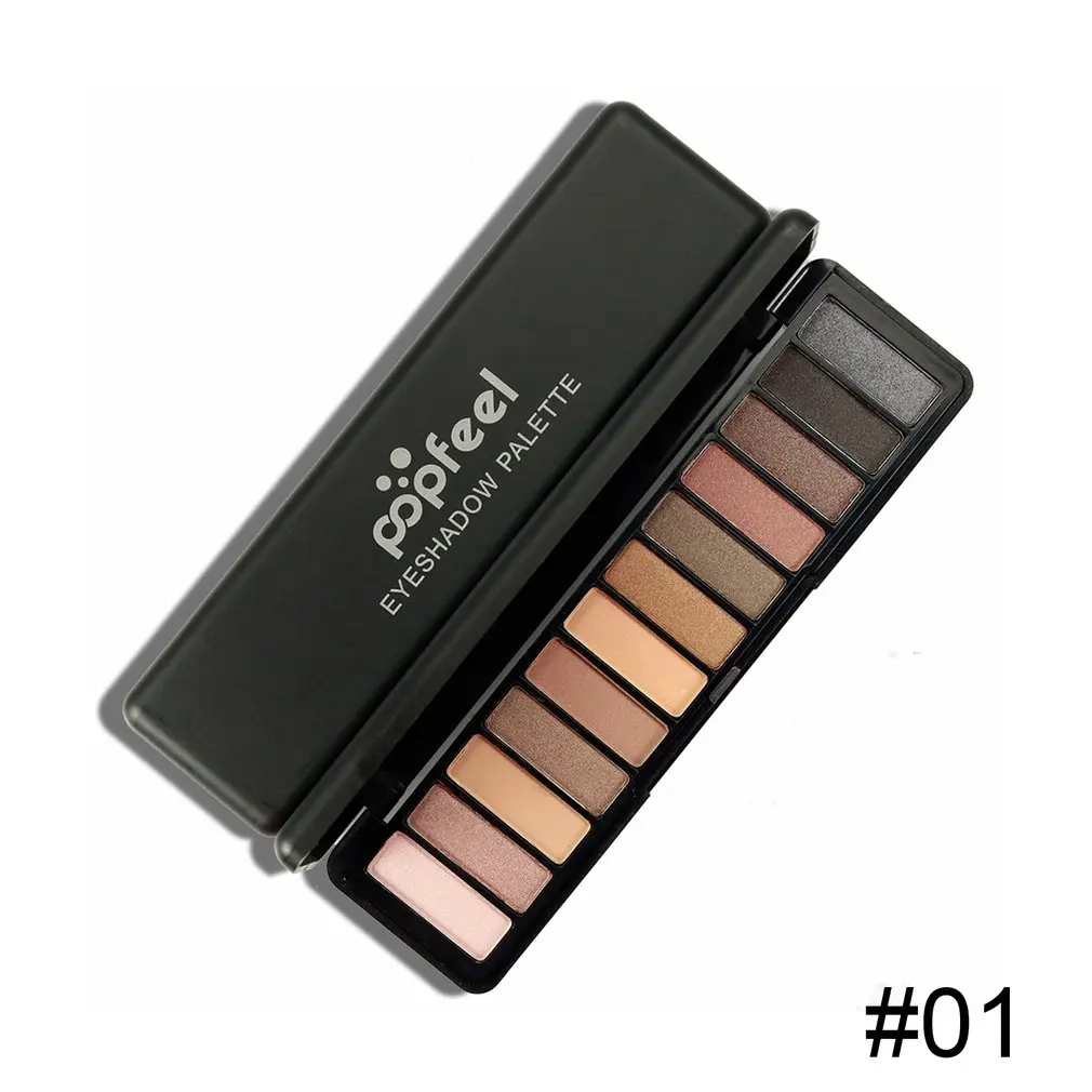 12 Colors/Set Eyeshadow Makeup Palette Pressed Natural Beauty Earth Color Women Non-Fading Long Lasting Eyeshadow Palette Tool
12 Colors/Set Eyeshadow Makeup Palette Pressed Natural Beauty Earth Color Women Non-Fading Long Lasting Eyeshadow Palette Tool