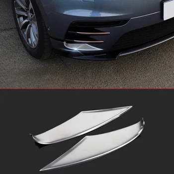 2PCS Stainless Steel Matte Front Fog Light Bottom Decoration Strip Cover Trim For Land Rover Range Rover Velar 2017 2018
2PCS Stainless Steel Matte Front Fog Light Bottom Decoration Strip Cover Trim For Land Rover Range Rover Velar 2017 2018
