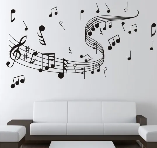 Removable Music Wall Stickers Decorative Mayitr Vinyl Home Decals DIY Art Decor Nursery Bedroom Wall Sticker Decoration 100x60cm
Removable Music Wall Stickers Decorative Mayitr Vinyl Home Decals DIY Art Decor Nursery Bedroom Wall Sticker Decoration 100x60cm