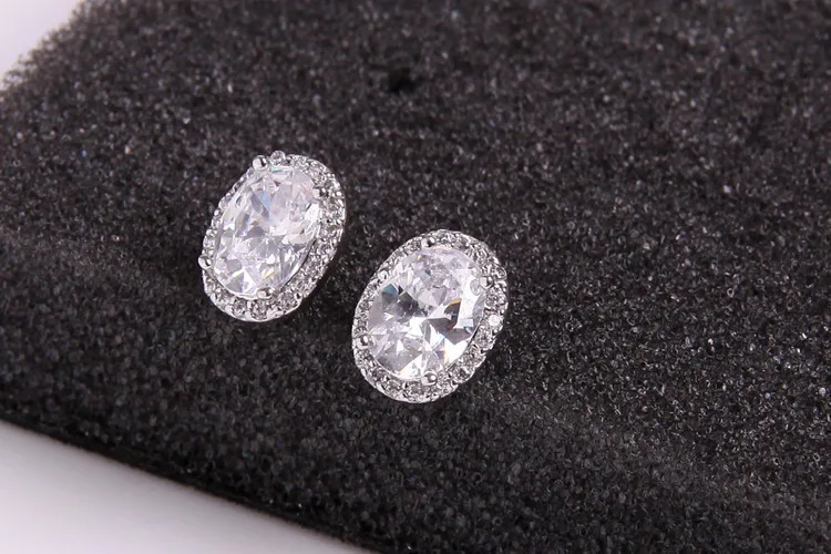 clearance sale stud earrings for women Cubic zircon silver oval shape wedding party gift small earring
clearance sale stud earrings for women Cubic zircon silver oval shape wedding party gift small earring