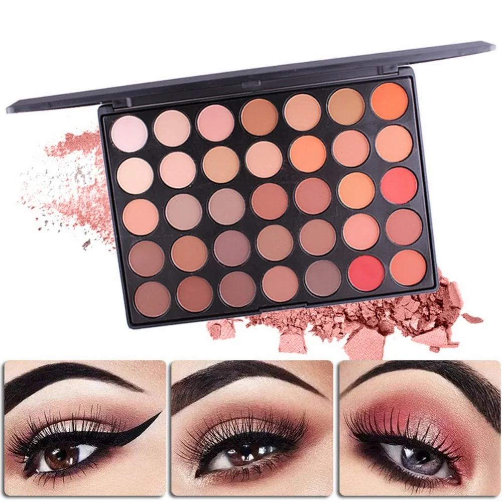 Miss Rose Professional 35 Colors Shimmer Matte Eye Shadow Long Lasting Smoky Makeup Eyeshadow Powder Palette Set #266397
Miss Rose Professional 35 Colors Shimmer Matte Eye Shadow Long Lasting Smoky Makeup Eyeshadow Powder Palette Set #266397
