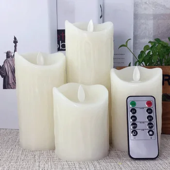 Lovely timer remote led candle night light made by paraffin wax, electronic atmosphere led candle light,Christmas candle Decor.
Lovely timer remote led candle night light made by paraffin wax, electronic atmosphere led candle light,Christmas candle Decor.