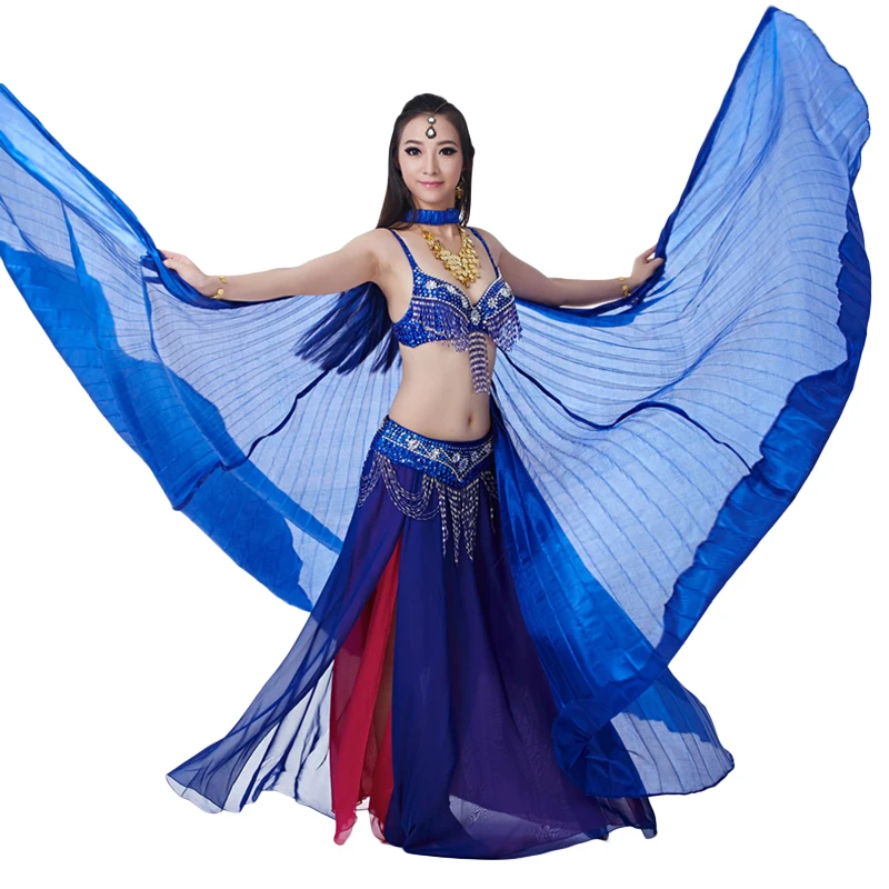 Artificial Silk Egypt Isis Belly Dance Wings New Indian Dance Women Belly Dance Wings Stage Performance Accessory Without Sticks
Artificial Silk Egypt Isis Belly Dance Wings New Indian Dance Women Belly Dance Wings Stage Performance Accessory Without Sticks