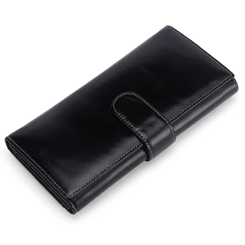 Premium 100% Genuine Leather Women Wallet European And American Style Ladies Wallet Long Multi-Card Bit Female Purses
Premium 100% Genuine Leather Women Wallet European And American Style Ladies Wallet Long Multi-Card Bit Female Purses