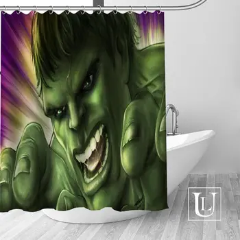 New arrival Modern Custom cartoon hulk Fabric 100% Polyester Shower Curtain High Quality Washable Bath Decor Waterproof Popular
New arrival Modern Custom cartoon hulk Fabric 100% Polyester Shower Curtain High Quality Washable Bath Decor Waterproof Popular