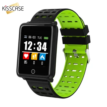 KISSCASE Passometer Smart Wristband Bracelet Heart Rate Sleep Monitor Blood Pressure Waterproof Fitness Color Screen Watch
KISSCASE Passometer Smart Wristband Bracelet Heart Rate Sleep Monitor Blood Pressure Waterproof Fitness Color Screen Watch