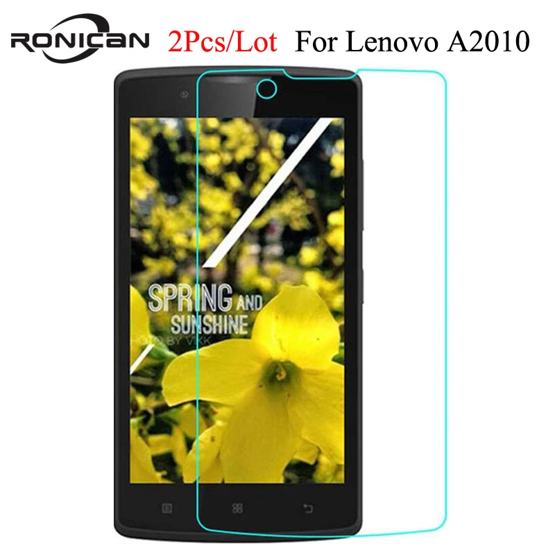 2ocs/lot For Lenovo A2010 Screen Protector Original Anti-shock 9H Tempered Glass Safety Protective Film On A 2010 A2580 A2860
2ocs/lot For Lenovo A2010 Screen Protector Original Anti-shock 9H Tempered Glass Safety Protective Film On A 2010 A2580 A2860