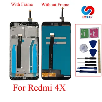 for Xiaomi Redmi 4X LCD Display Touch Screen Digitizer Assembly Replacement With Frame For Xiaomi Redmi 4X Pro Prime 5.0 inches
for Xiaomi Redmi 4X LCD Display Touch Screen Digitizer Assembly Replacement With Frame For Xiaomi Redmi 4X Pro Prime 5.0 inches