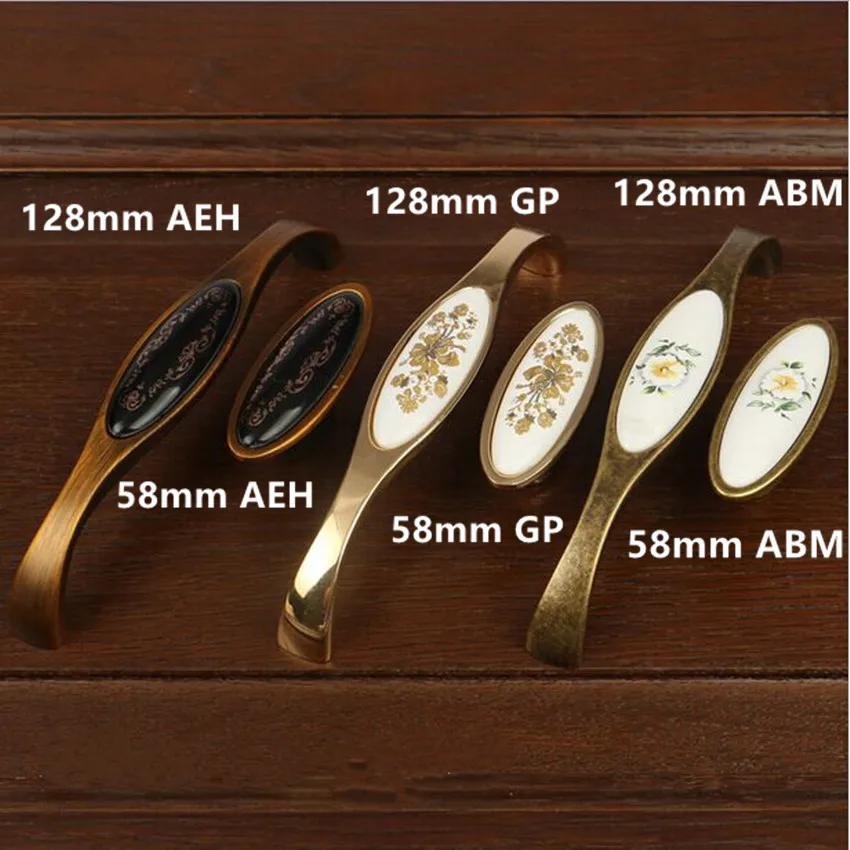 128mm Retro fashion Rural ceramic furniture handle white black porcelain drawer cabinet pull bronze gold dresser handle knob
128mm Retro fashion Rural ceramic furniture handle white black porcelain drawer cabinet pull bronze gold dresser handle knob
