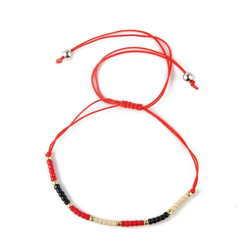 ISINYEE Fashion Small Silicone Beads Miyuki Bracelet For Women Girls Black Red String Braided Bracelet Handmade Hand Jewelry
ISINYEE Fashion Small Silicone Beads Miyuki Bracelet For Women Girls Black Red String Braided Bracelet Handmade Hand Jewelry