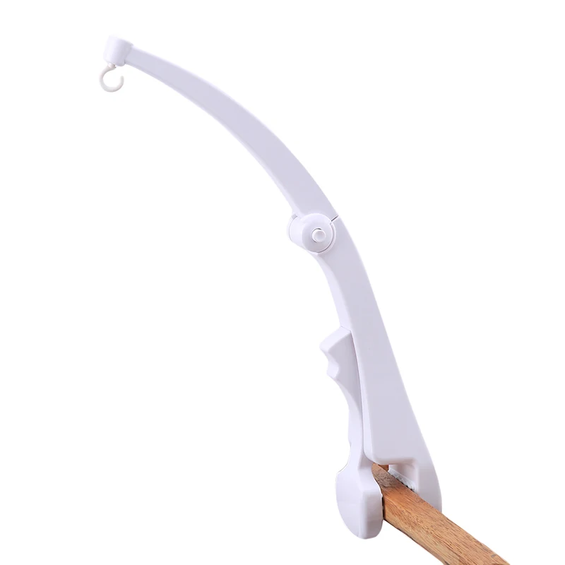 White Rattles Bracket Set Baby Crib Mobile Clamp Bed Bell Toys