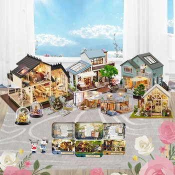 Cutebee Doll House Furniture Miniature Dollhouse DIY Miniature House Room Box Theatre Toys for Children Casa DIY Dollhouse B
Cutebee Doll House Furniture Miniature Dollhouse DIY Miniature House Room Box Theatre Toys for Children Casa DIY Dollhouse B