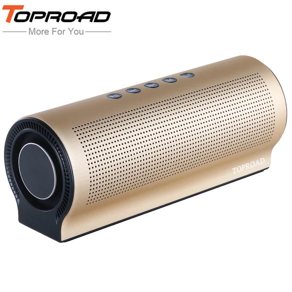 TOPROAD Wireless Bluetooth Speaker Shocking Bass Sound caixa de som Multimedia Column Speakers Support TF AUX Line in Hands-free
TOPROAD Wireless Bluetooth Speaker Shocking Bass Sound caixa de som Multimedia Column Speakers Support TF AUX Line in Hands-free