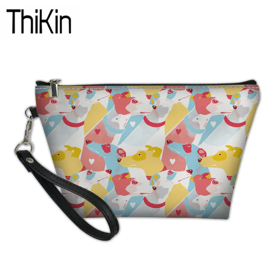 THIKIN Cute Women Greyhound Printing Cosmetic Cases Ladies Travel Organizer Make Up Bags for Females Function Wash Kit Bag 2019
THIKIN Cute Women Greyhound Printing Cosmetic Cases Ladies Travel Organizer Make Up Bags for Females Function Wash Kit Bag 2019