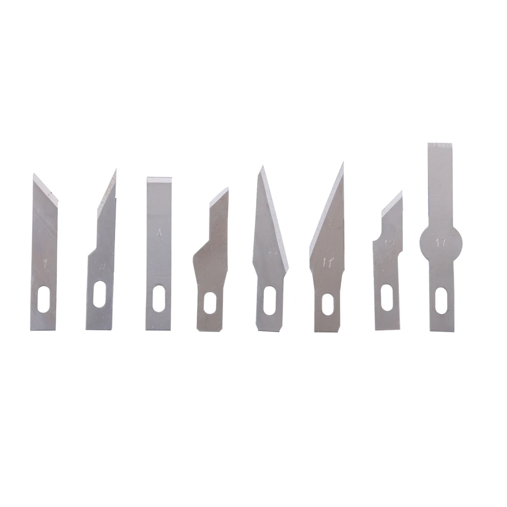 10pcs/lot Different Models Wood Carving Knife Blade Replacement Engraving Craft Sculpture Knife Blade
10pcs/lot Different Models Wood Carving Knife Blade Replacement Engraving Craft Sculpture Knife Blade